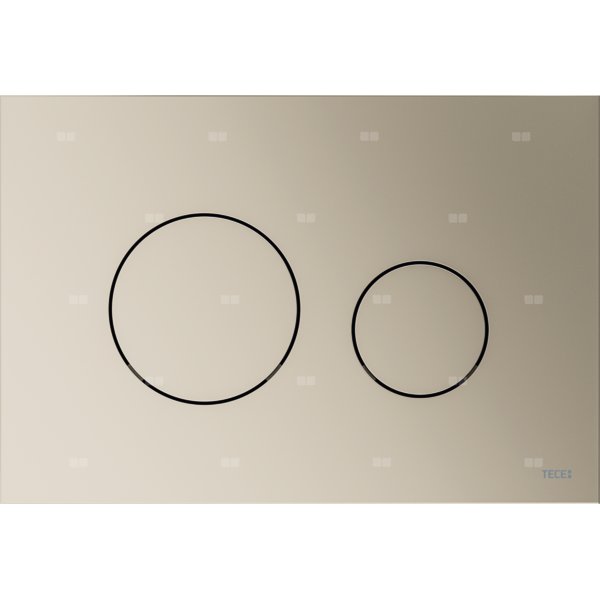 Przycisk spłukujący do stelaża (Mechaniczny) TECE loop tworzywo, kolor nikiel metaliczny