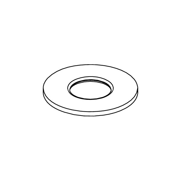 Uszczelka zaworu spustowego (komplet - 5 sztuk) TECE profil