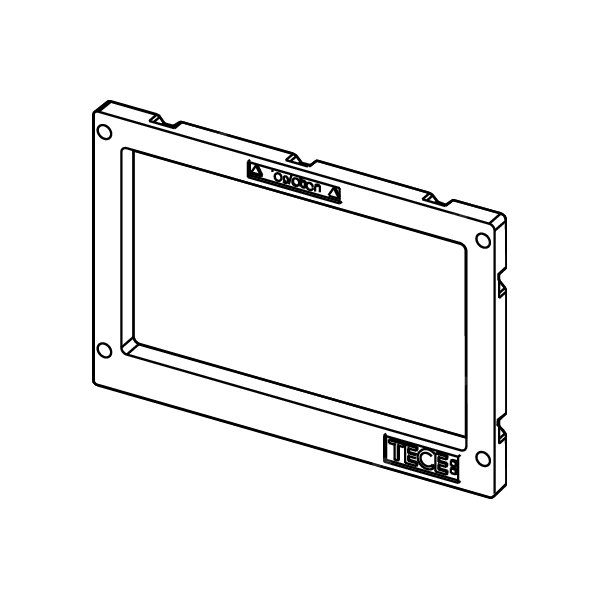 Osłona styropianowa do ramki montażowej TECE profil