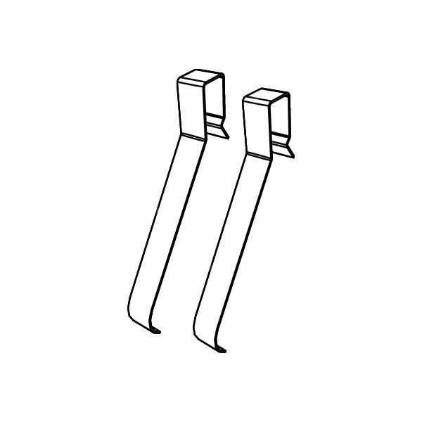 Blaszki sprężynujące do przycisku TECE profil