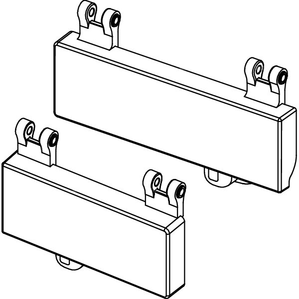 Przycisk spłukujący do stelaża (Elektroniczny) TECE lux, kolor chrom połysk