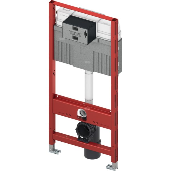 Stelaż podtynkowy do WC TECE profil, 1120 x 500 x 160 mm, regulowana wysokość, ze spłuczką