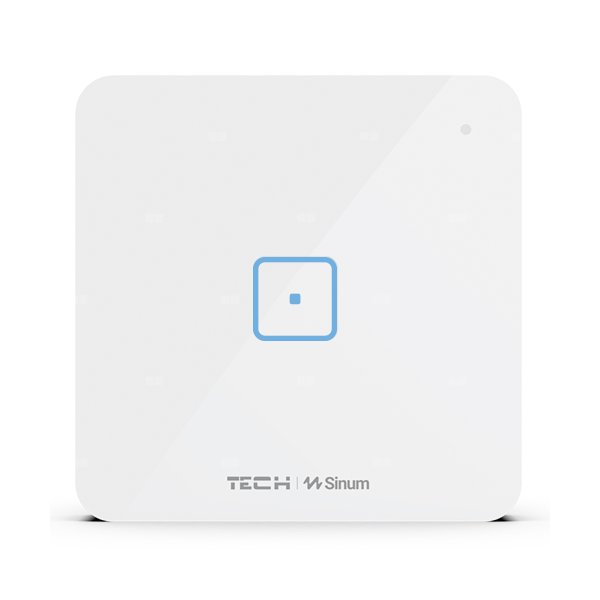 Włącznik jednopolowy Single WS-01, komunikacja bezprzewodowa TECH WTP, kolor Biały