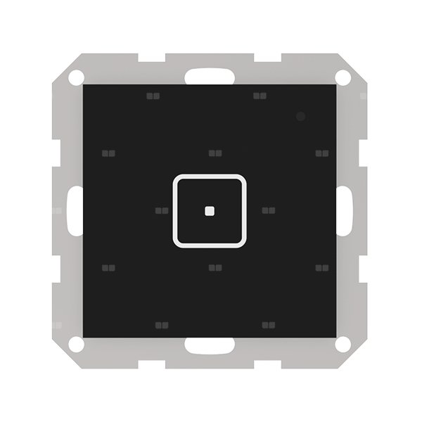 Włącznik jednopolowy FRAME FS-01, komunikacja bezprzewodowa TECH WTP, kolor Czarny