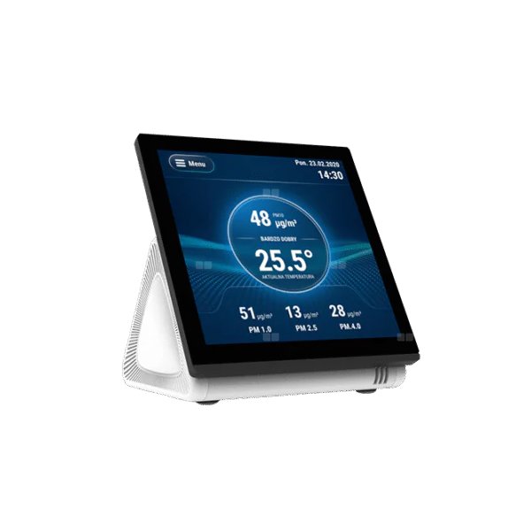 Bezprzewodowy czujnik stężenia cząstek stałych CJP-01, komunikacja bezprzewodowa TECH WTP, kolor Biały