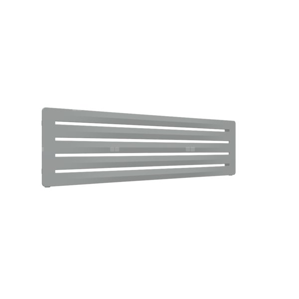 Grzejnik drabinkowy TERMA Aero H, podłączenie YL, wym. 410 x 1500 mm, kolor sół & pieprz, moc 600W