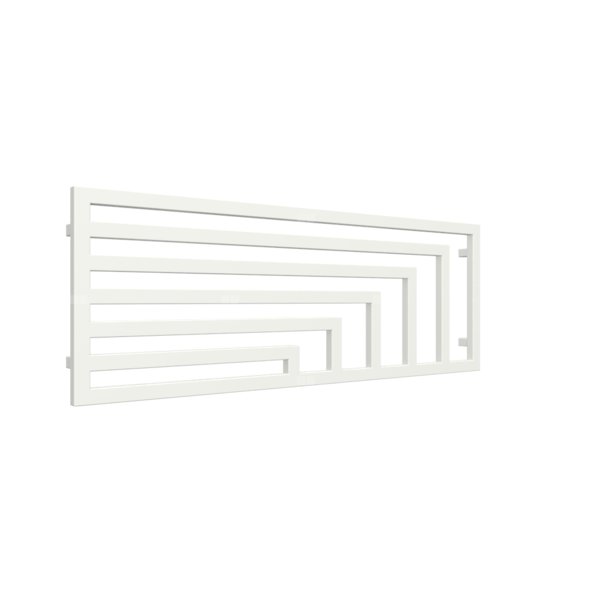 Grzejnik drabinkowy TERMA ANGUS H, podłączenie YL, wym. 520 x 1460 mm, kolor białe złoto, moc 680W