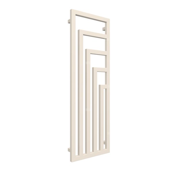 Grzejnik drabinkowy TERMA ANGUS V, podłączenie Y1, wym. 1300 x 440 mm, kolor musujący krem, moc 557W
