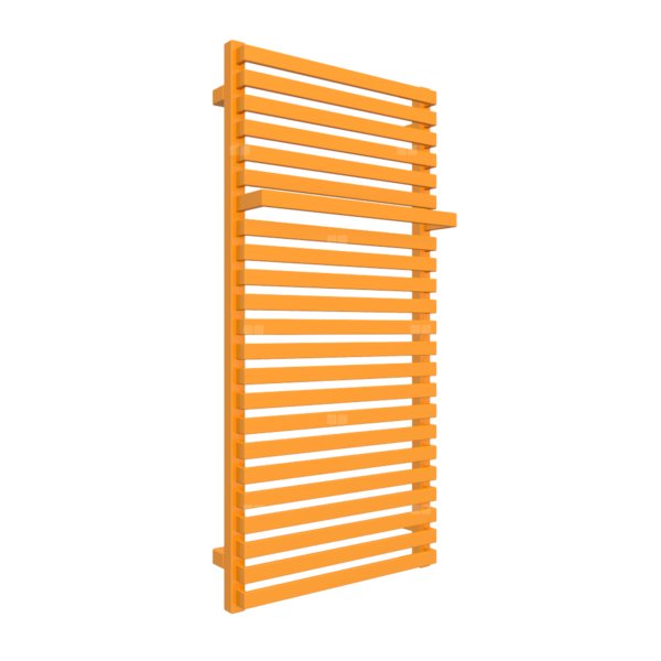 Grzejnik drabinkowy TERMA CITY, podłączenie SX, wym. 1050 x 500 mm, kolor żółty melonowy RAL1028, moc 600W