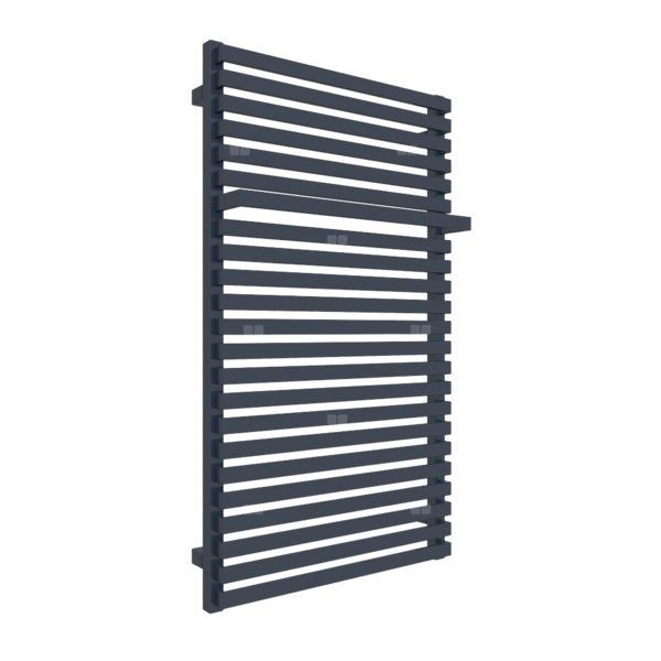 Grzejnik drabinkowy TERMA CITY, podłączenie SX, wym. 1050 x 600 mm, kolor granatowy stalowy RAL5011, moc 714W