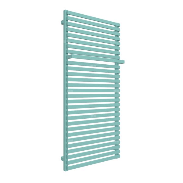 Grzejnik drabinkowy TERMA CITY, podłączenie SX, wym. 1320 x 600 mm, kolor zielony jasny RAL6027, moc 879W