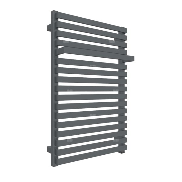 Grzejnik drabinkowy TERMA CITY ONE, podłączenie S1, wym. 780 x 500 mm, kolor szary łupek RAL7015, moc 455W