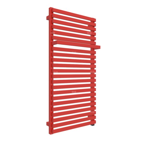 Grzejnik drabinkowy TERMA CITY ONE, podłączenie S1, wym. 1050 x 500 mm, kolor metaliczny czerwony, moc 600W