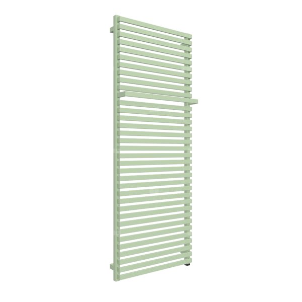 Grzejnik drabinkowy TERMA CITY ONE, podłączenie S8, wym. 1590 x 600 mm, kolor zielony pastelowy RAL6019, moc 1055W