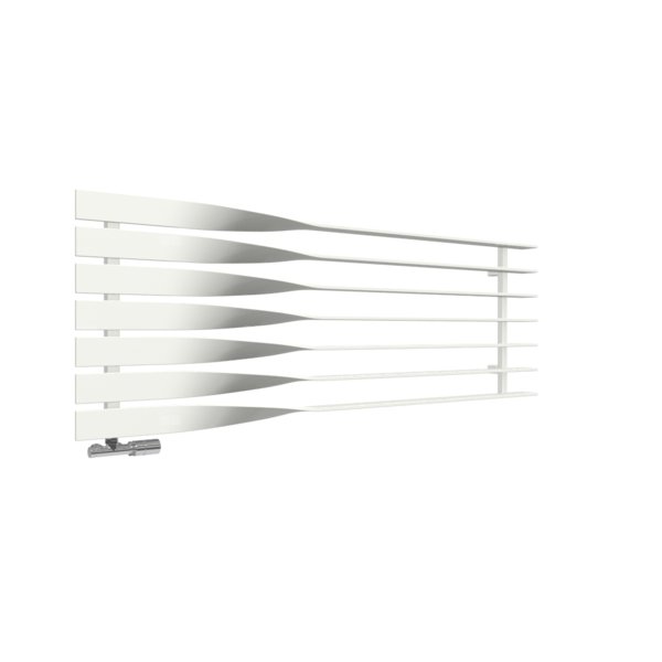 Grzejnik drabinkowy TERMA CYKLON H, podłączenie O1, wym. 580 x 1600 mm, kolor białe złoto