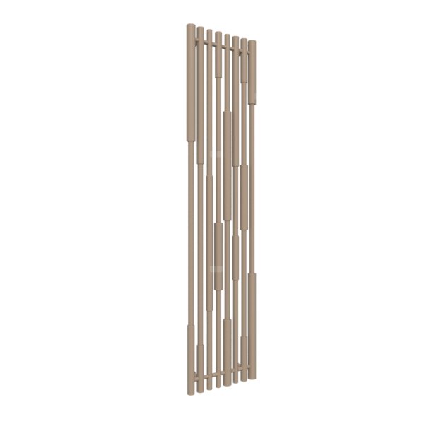 Grzejnik drabinkowy TERMA Cane, podłączenie ZX, wym. 1600 x 390 mm, kolor kwarc, moc 670W