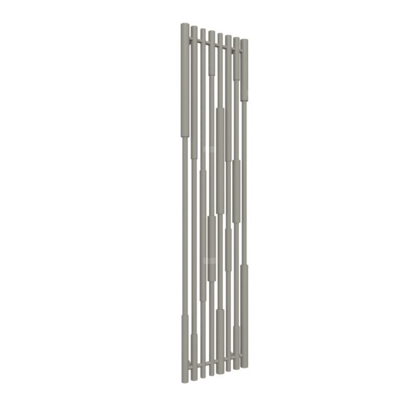Grzejnik drabinkowy TERMA Cane, podłączenie Z1, wym. 1600 x 390 mm, kolor metaliczny kamień, moc 670W