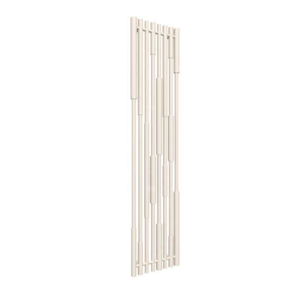 Grzejnik drabinkowy TERMA Cane, podłączenie ZX, wym. 1600 x 390 mm, kolor biały kremowy RAL9001, moc 670W