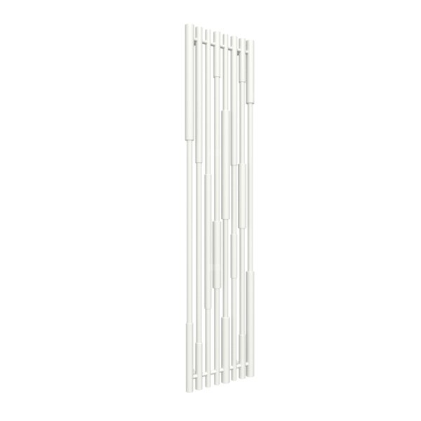 Grzejnik drabinkowy TERMA Cane, podłączenie ZX, wym. 1600 x 390 mm, kolor biała ściana, moc 670W