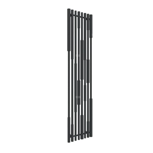 Grzejnik drabinkowy TERMA Cane, podłączenie Z1, wym. 1600 x 390 mm, kolor nowy czarny krokodyl, moc 670W