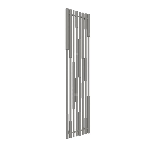 Grzejnik drabinkowy TERMA Cane, podłączenie ZX, wym. 1600 x 390 mm, kolor grafit, moc 670W