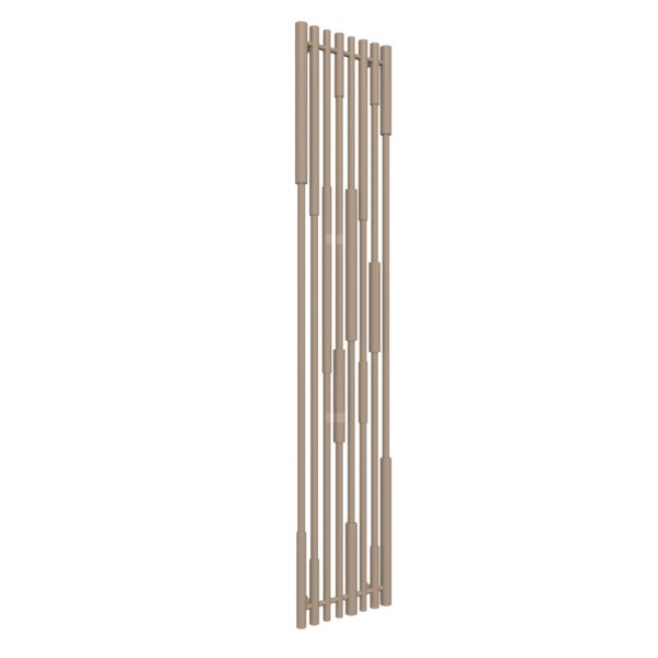 Grzejnik drabinkowy TERMA Cane, podłączenie ZX, wym. 1900 x 390 mm, kolor kwarc, moc 768W
