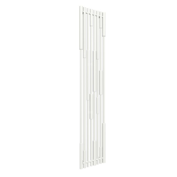 Grzejnik drabinkowy TERMA Cane, podłączenie ZX, wym. 1900 x 390 mm, kolor biała ściana, moc 768W