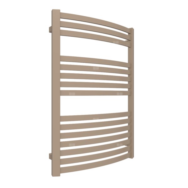 Grzejnik drabinkowy TERMA DEXTER, podłączenie SX, wym. 860 x 600 mm, kolor kwarc, moc 464W