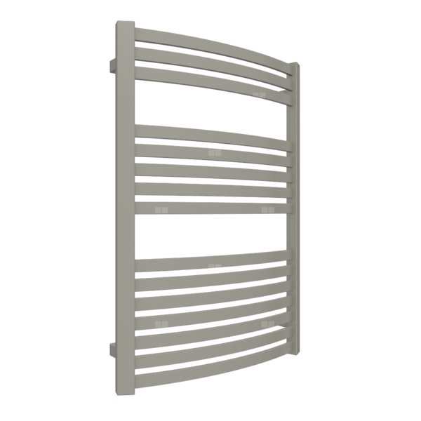 Grzejnik drabinkowy TERMA DEXTER, podłączenie ZX, wym. 860 x 600 mm, kolor metaliczny kamień, moc 464W