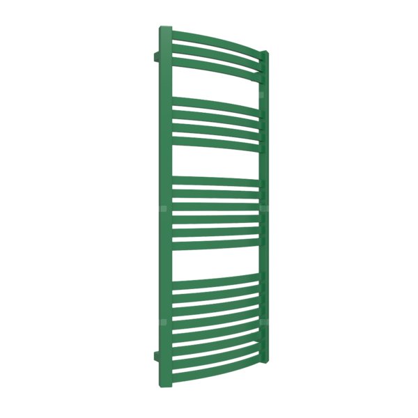 Grzejnik drabinkowy TERMA DEXTER, podłączenie SX, wym. 1220 x 500 mm, kolor zielony miętowy RAL6029, moc 541W