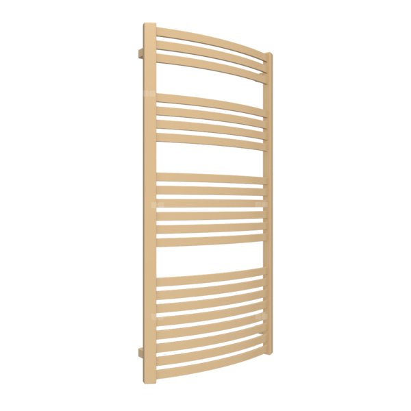 Grzejnik drabinkowy TERMA DEXTER, podłączenie SX, wym. 1220 x 600 mm, kolor beżowy RAL1001, moc 640W