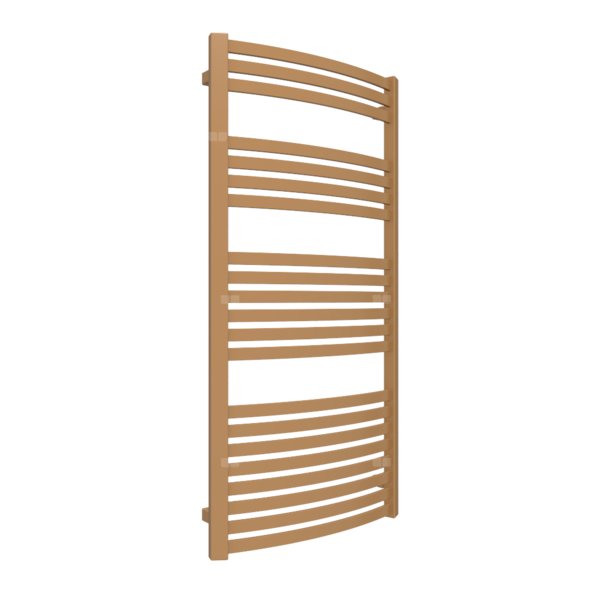 Grzejnik drabinkowy TERMA DEXTER, podłączenie Z1, wym. 1220 x 600 mm, kolor miedź, moc 640W