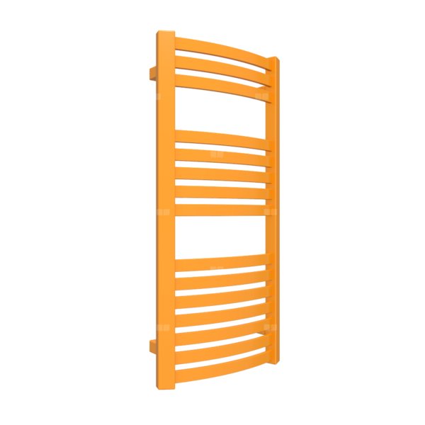 Grzejnik drabinkowy TERMA DEXTER, podłączenie SX, wym. 860 x 400 mm, kolor żółty melonowy RAL1028, moc 323W