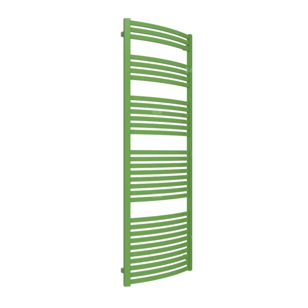 Grzejnik drabinkowy TERMA DEXTER, podłączenie ZX, wym. 1760 x 600 mm, kolor zielony żółty RAL6018, moc 906W