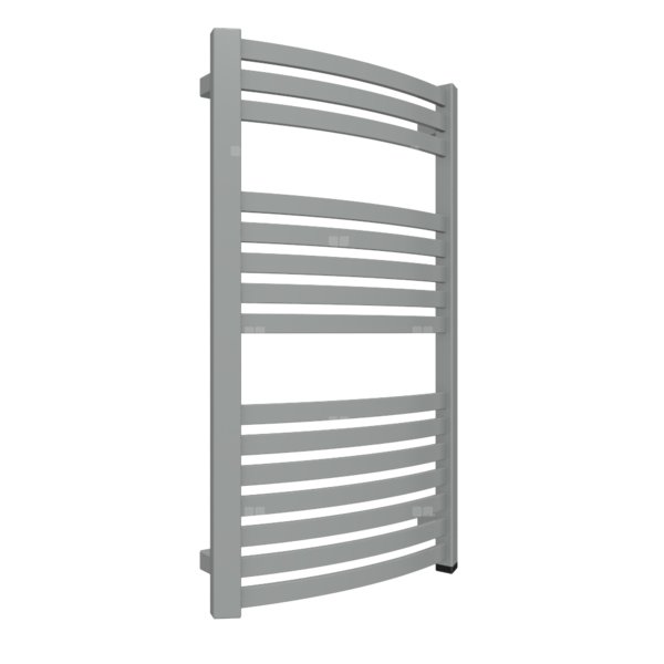 Grzejnik elektryczny TERMA DEXTER ONE 500 x 860 mm, kolor sól i pieprz, moc 400 W, podłączenie E8, kabel prosty bez wtyczki