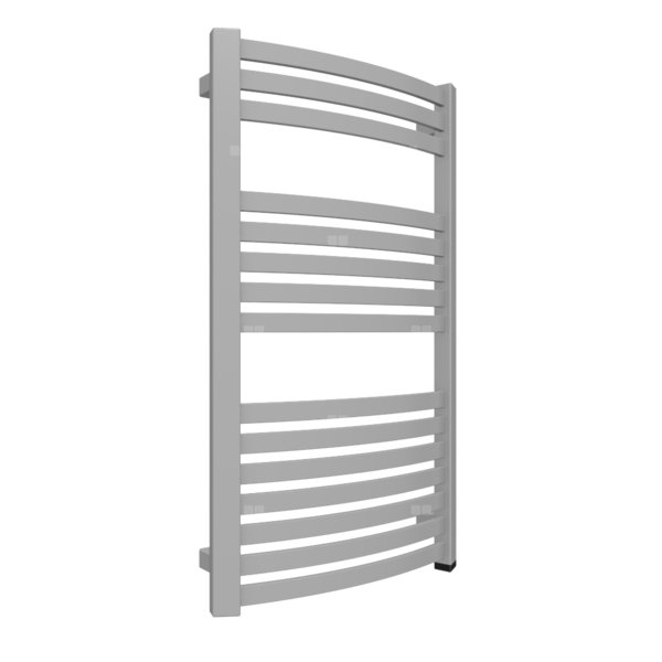 Grzejnik drabinkowy TERMA DEXTER ONE, podłączenie S8, wym. 860 x 500 mm, kolor diamentowe srebro, moc 394W