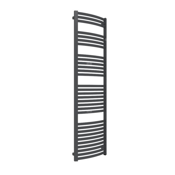Grzejnik drabinkowy TERMA DEXTER ONE, podłączenie S8, wym. 1760 x 500 mm, kolor metaliczna czerń, moc 762W