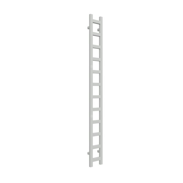 Grzejnik drabinkowy TERMA EASY, podłączenie O1, wym. 1920 x 200 mm, kolor szary jasny RAL7035, moc 378W