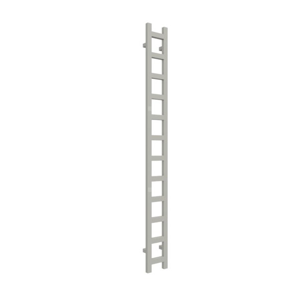 Grzejnik drabinkowy TERMA EASY, podłączenie O1, wym. 1920 x 200 mm, kolor malachit anodowy