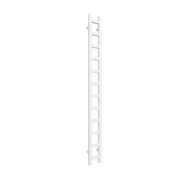 Grzejnik drabinkowy TERMA EASY, podłączenie SX, wym. 1920 x 200 mm, kolor białe złoto