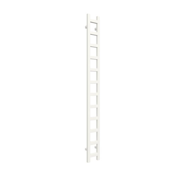 Grzejnik drabinkowy TERMA EASY, podłączenie O1, wym. 1920 x 200 mm, kolor biały drogowy RAL9016, moc 378W