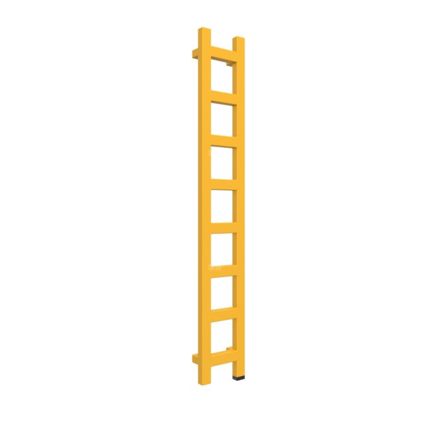 Grzejnik drabinkowy TERMA EASY ONE, podłączenie S1, wym. 1280 x 200 mm, kolor piaskowo-szary soft RAL1023, moc 251W