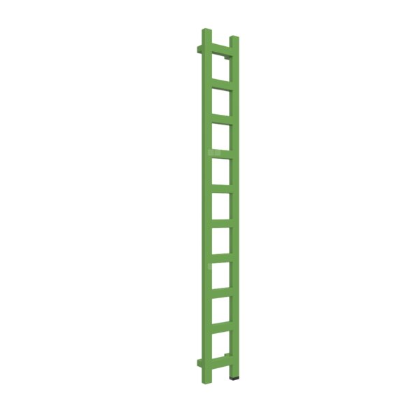 Grzejnik drabinkowy TERMA EASY ONE, podłączenie S1, wym. 1600 x 200 mm, kolor zielony żółty RAL6018, moc 314W