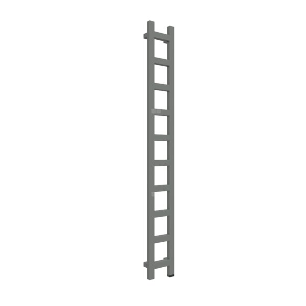 Grzejnik drabinkowy TERMA EASY ONE, podłączenie S8, wym. 1600 x 200 mm, kolor granit, moc 314W