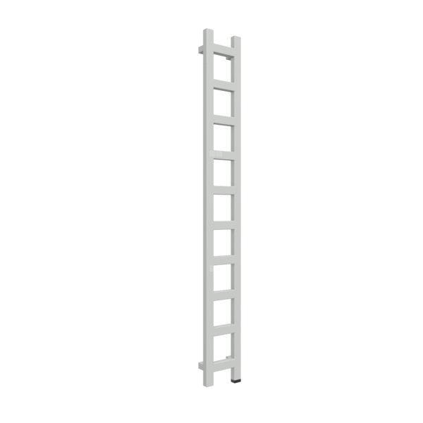 Grzejnik drabinkowy TERMA EASY ONE, podłączenie S8, wym. 1600 x 200 mm, kolor szary jasny RAL7035, moc 314W
