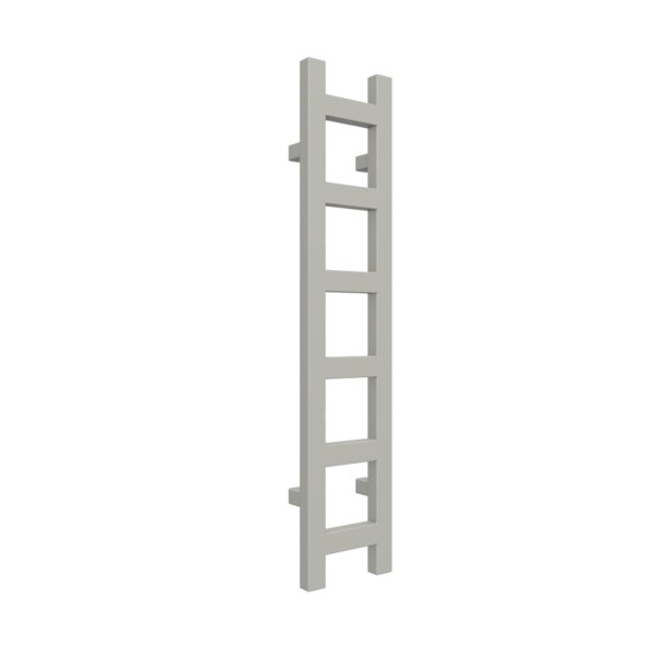 Grzejnik drabinkowy TERMA EASY, podłączenie SX, wym. 960 x 200 mm, kolor malachit anodowy