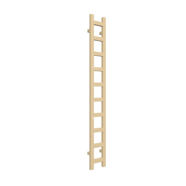Grzejnik drabinkowy TERMA EASY, podłączenie O8, wym. 1600 x 200 mm, kolor kość słoniowa RAL1014, moc 314W