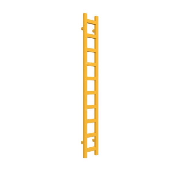 Grzejnik drabinkowy TERMA EASY, podłączenie SX, wym. 1600 x 200 mm, kolor piaskowo-szary soft RAL1023, moc 314W