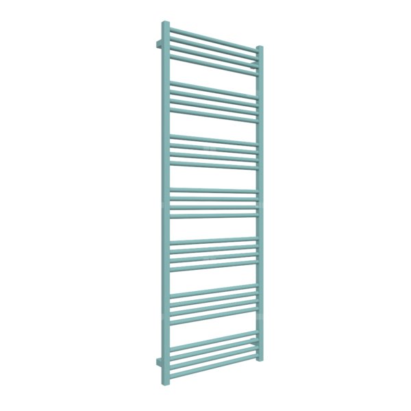 Grzejnik drabinkowy TERMA FIONA, podłączenie SX, wym. 1620 x 600 mm, kolor turkusowy pastelowy RAL6034, moc 801W