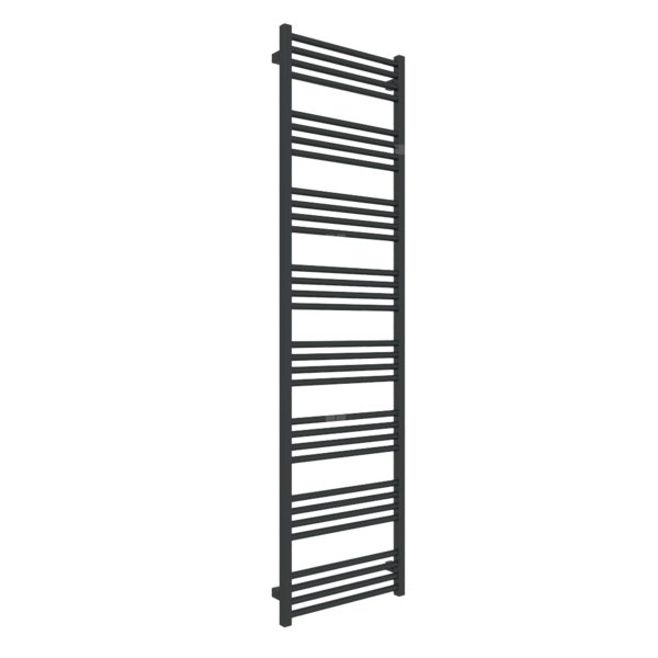 Grzejnik drabinkowy TERMA FIONA, podłączenie O1, wym. 1860 x 500 mm, kolor czarny jak kruk mat RAL9005, moc 793W